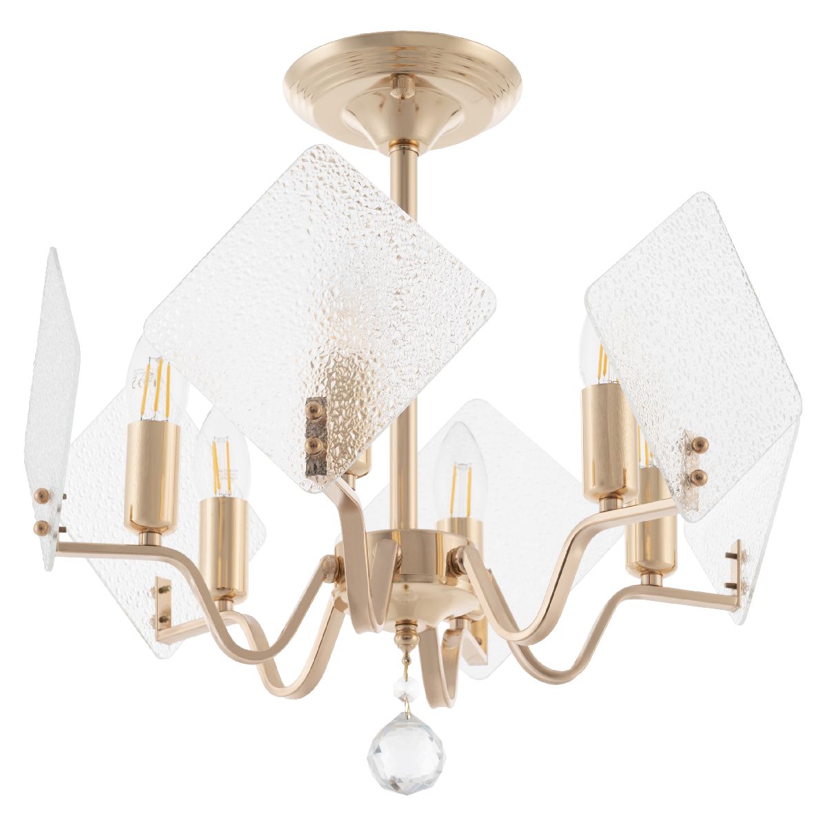 Люстра на штанге Arte Milano Sorrento 376309/6/400 GD в Санкт-Петербурге