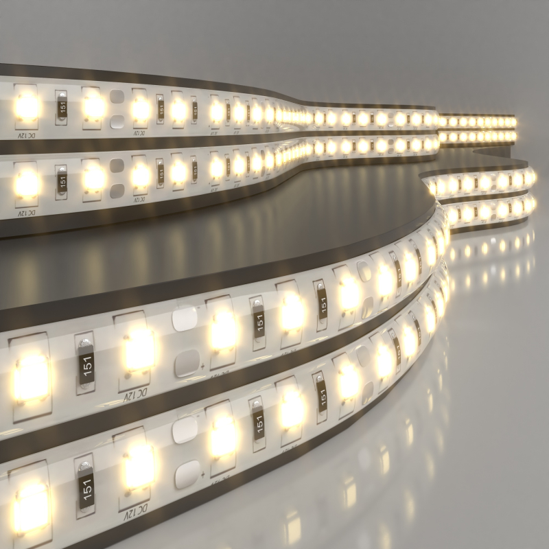 Светодиодная лента Elektrostandard 12V 14,4W 60Led 5050 IP65 теплый белый, 5м 4690389038501 в Санкт-Петербурге