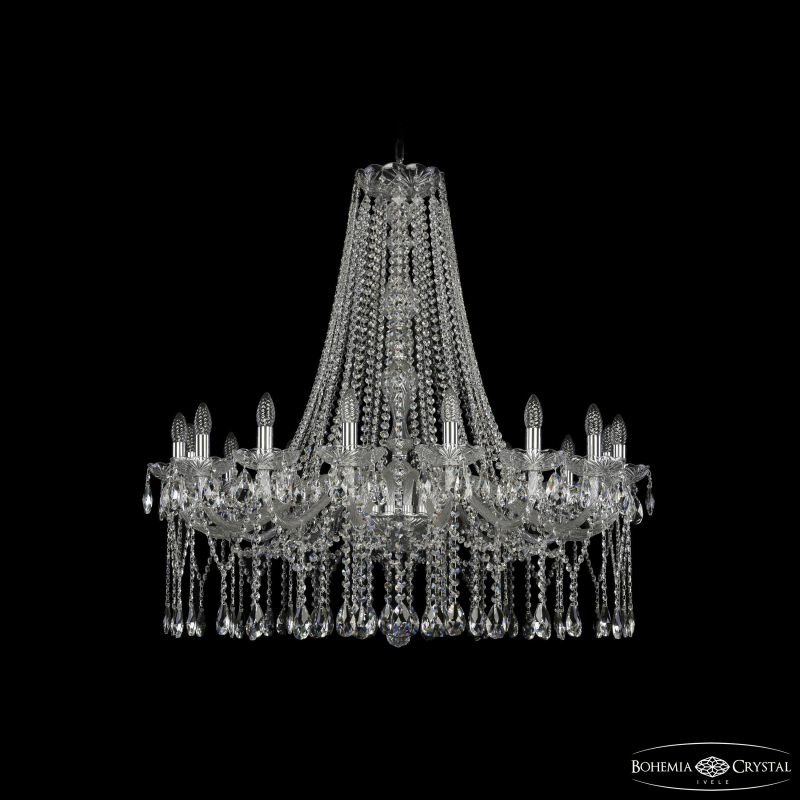 Подвесная люстра Bohemia Ivele Crystal 1413/16/360/h-100 Ni в Санкт-Петербурге