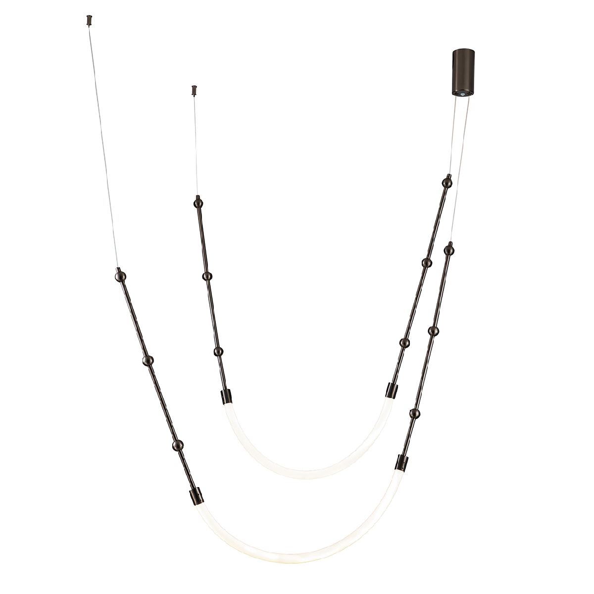 Подвесная люстра Indigo Corda 14010/2P Chrome V000060L в Санкт-Петербурге
