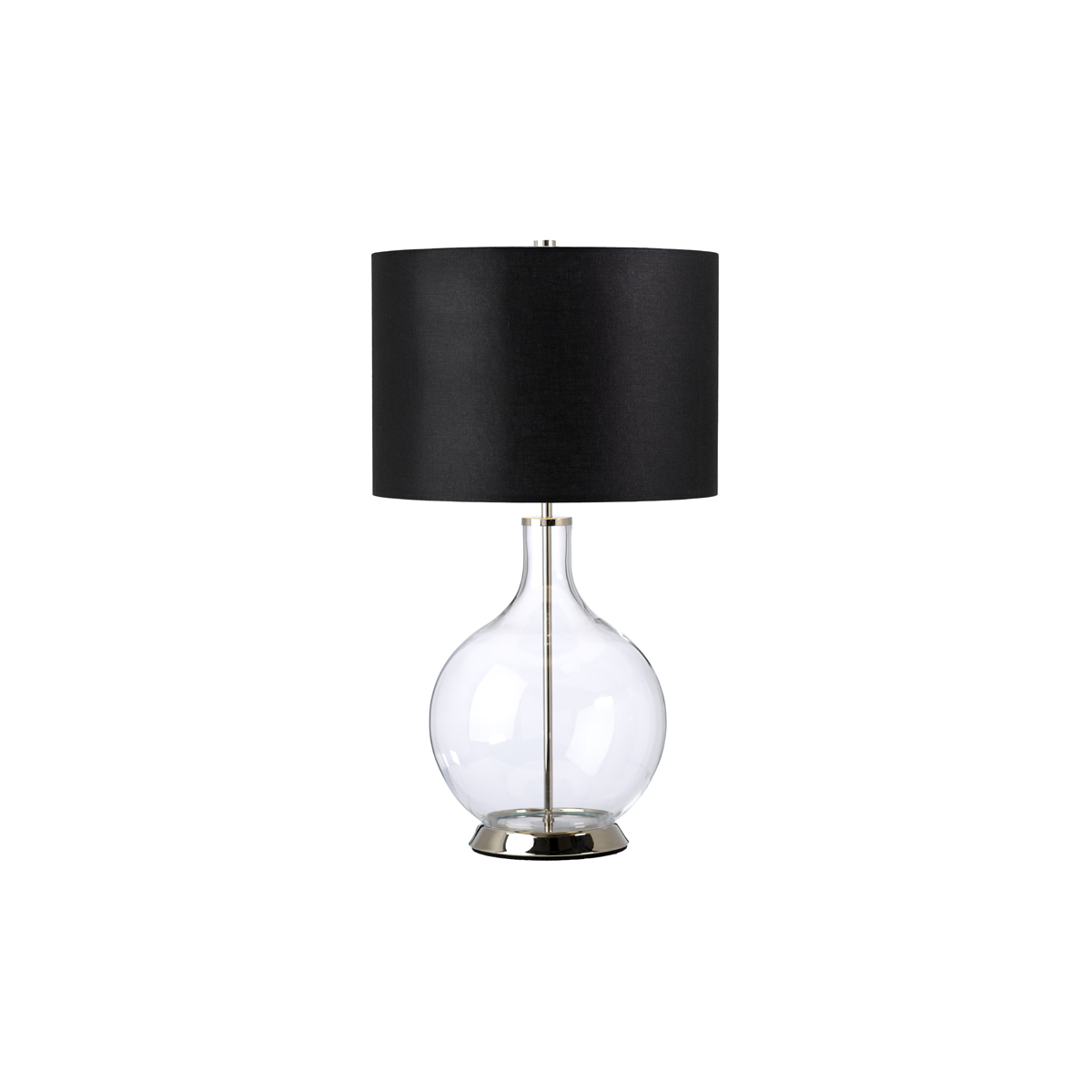 Настольная лампа Elstead Lighting ORB-CLEAR-PN-BLK в #REGION_NAME_DECLINE_PP#
