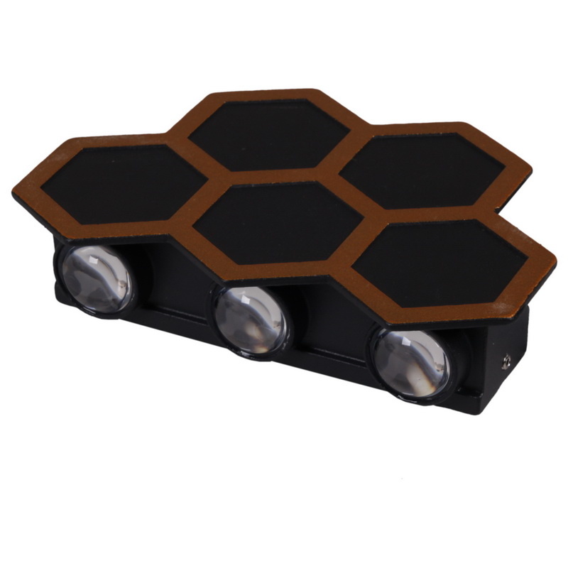 Архитектурный светильник Reluce 86222-9.2-005U LED5*1W BK+GD в Санкт-Петербурге