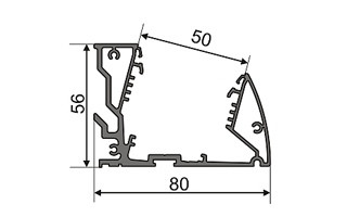 Профиль Arlight SHELF-MULTI-2000 ANOD 017288 в Санкт-Петербурге