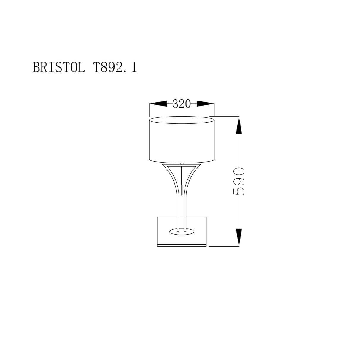 Настольная лампа Lucia Tucci Bristol T892.1 в Санкт-Петербурге