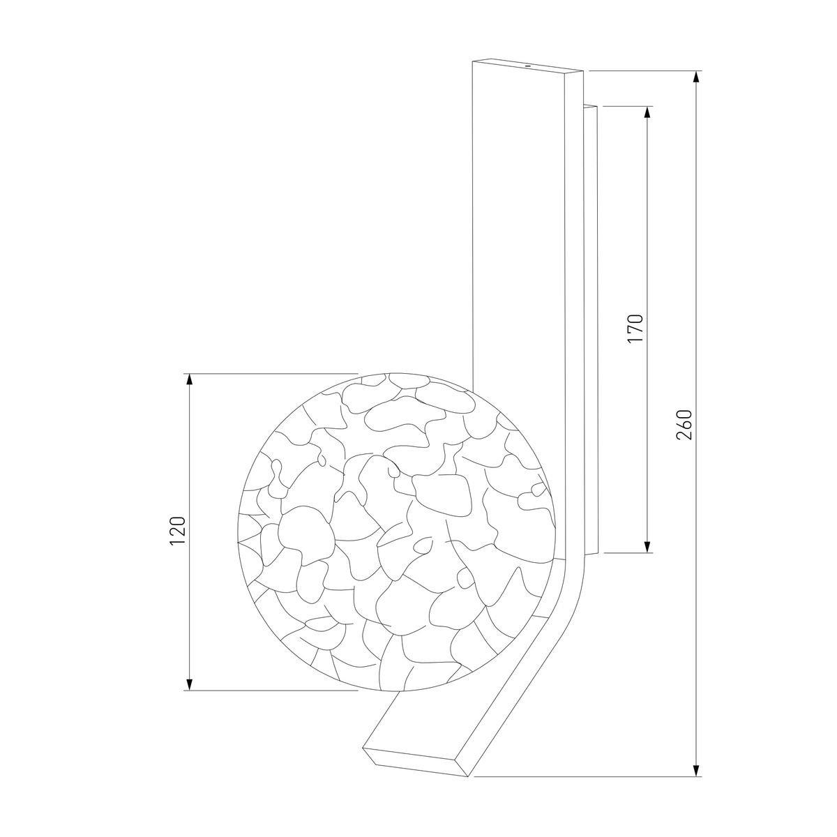 Бра LED Eurosvet Luxor 40019/1 белый a060767 в Санкт-Петербурге