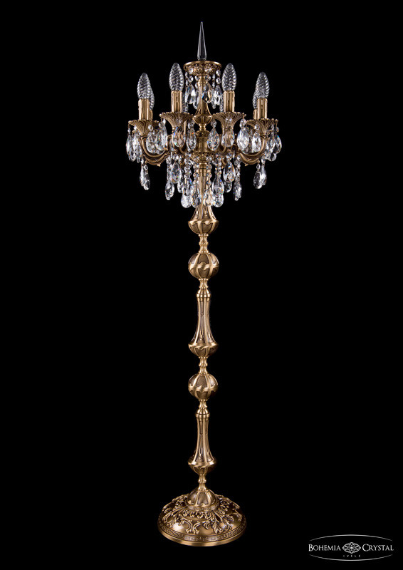Торшер Bohemia Ivele Crystal 1702T/8/CK125IV-134/B/FP в Санкт-Петербурге