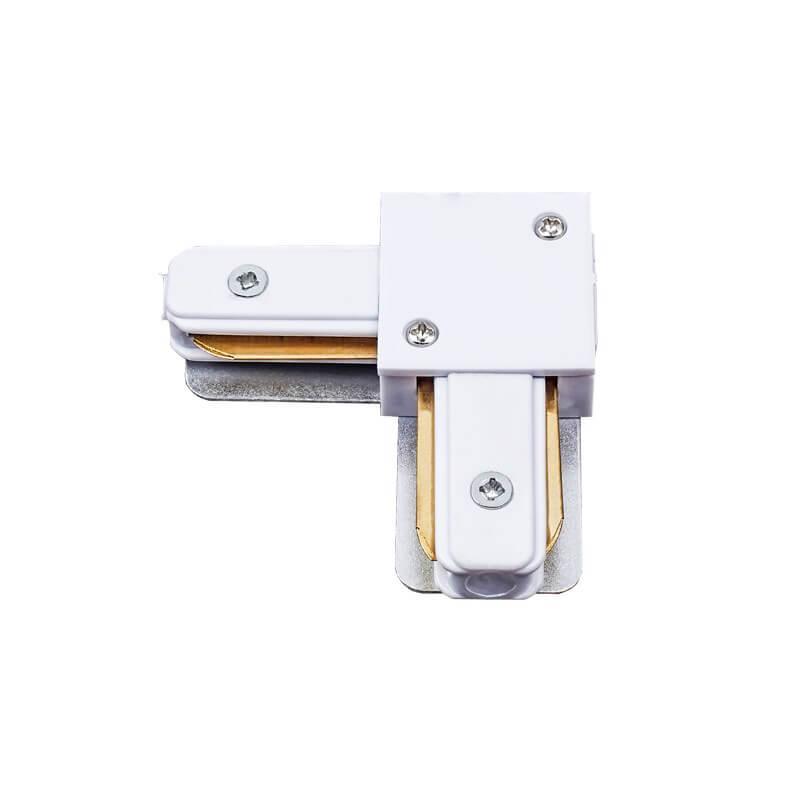 Соединитель для шинопроводов L-образный Volpe UBX-Q122 G21 WHITE 1 POLYBAG UL-00006057 в Санкт-Петербурге