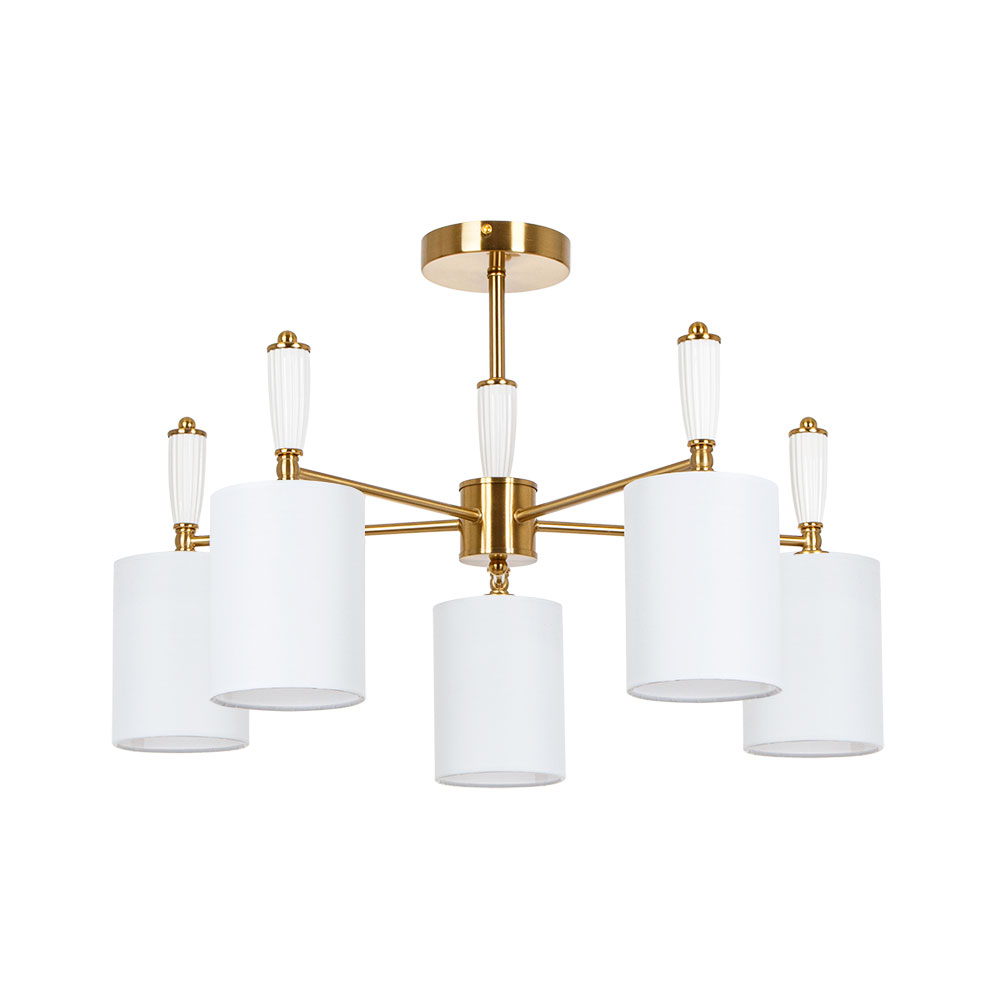 Люстра на штанге Arte Lamp Waverley A4102PL-5PB в Санкт-Петербурге