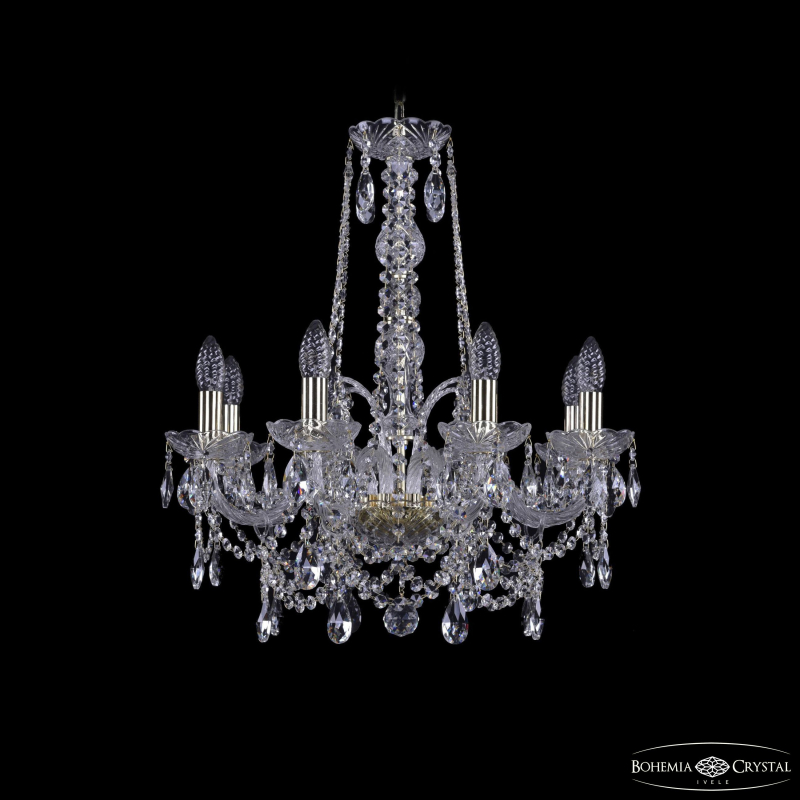 Подвесная люстра Bohemia Ivele Crystal 1411/8/195/h-65 G в Санкт-Петербурге