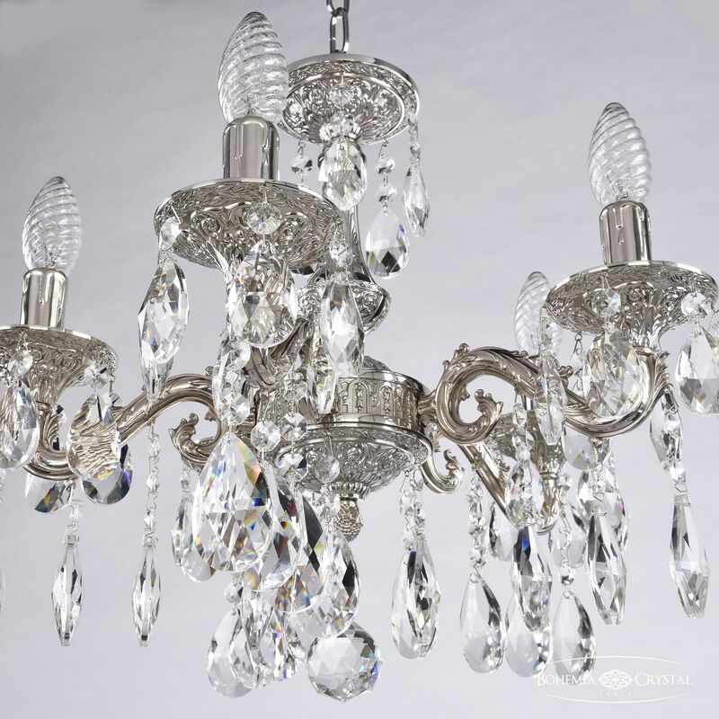 Подвесная люстра Bohemia Ivele Crystal Florence 71102/5/125 A Ni в Санкт-Петербурге