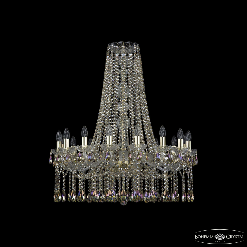 Подвесная люстра Bohemia Ivele Crystal 1413/16/300/h-93 G R801 в Санкт-Петербурге
