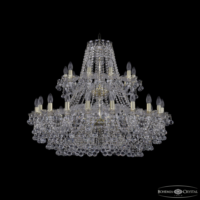 Подвесная люстра Bohemia Ivele Crystal 1409/20+10/360/2d G в Санкт-Петербурге