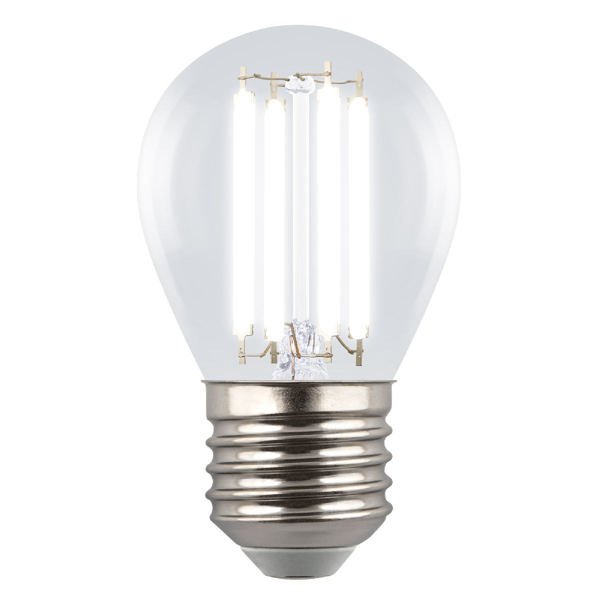 Лампа светодиодная филаментная Uniel LED-G45-4W/4000K/E27/CL GLY01TR UL-00011941 в Санкт-Петербурге