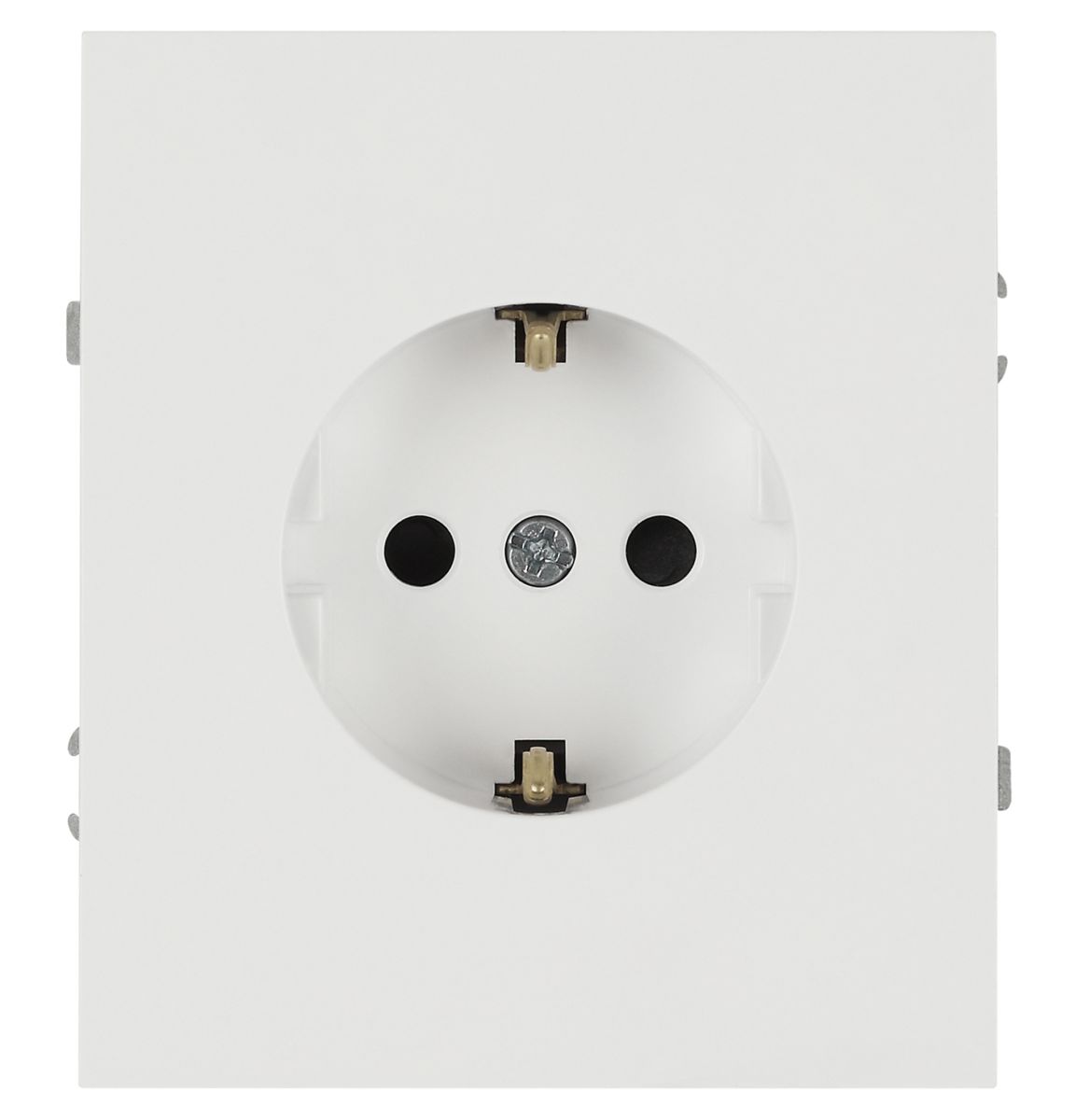 Розетка Эра Arktik 16-2102-01 с заземлением 2P+E Schuko со шторками 16А-250В белый Б0070424 в Санкт-Петербурге
