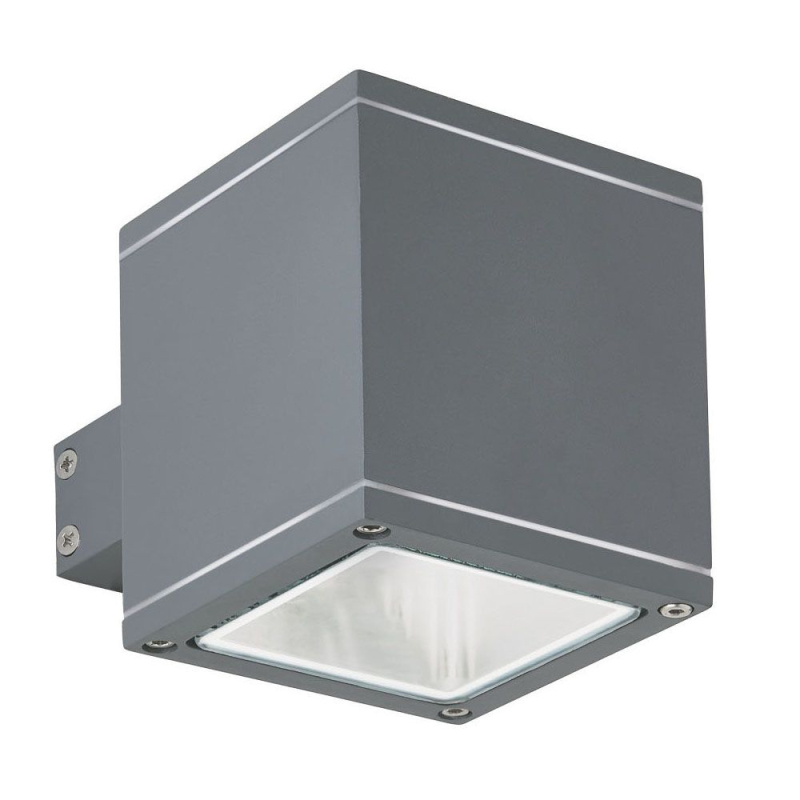 Уличный настенный светильник Ideal Lux Snif Square AP1 Antracite 121963 в Санкт-Петербурге