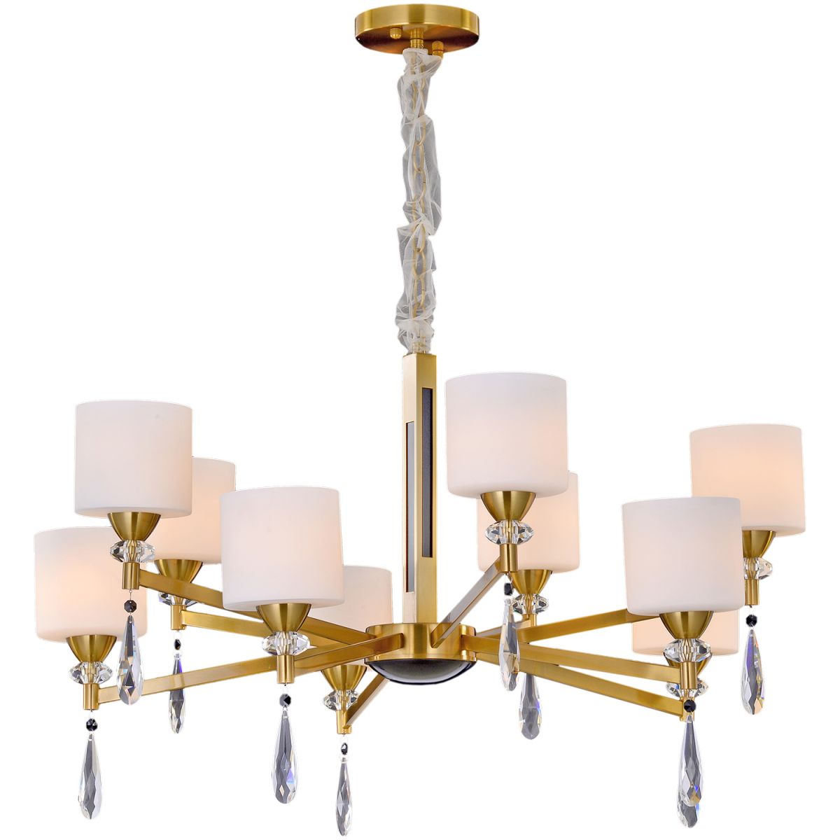 Подвесная люстра Illumico IL5182-10PLS-29 BRASS KELTIC в #REGION_NAME_DECLINE_PP#