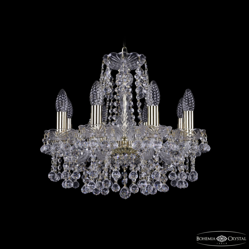 Подвесная люстра Bohemia Ivele Crystal 1409/8/141 G в Санкт-Петербурге