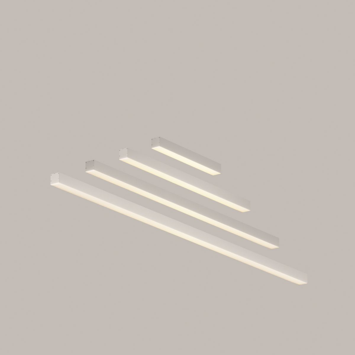 Линейный накладной светильник Maytoni Technical 3000K 50x50 (Серебро, 2 м) LL311023 в #REGION_NAME_DECLINE_PP#