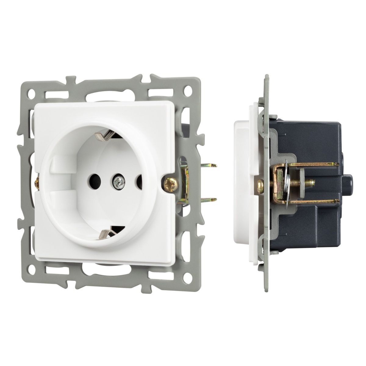 Механизм электрической розетки Arlight SCT-GP-MEU-PL-WH (250V, 16A) 043739 в Санкт-Петербурге