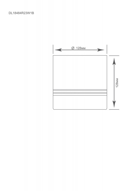 Накладной светильник Donolux DL18484R23W1B в Санкт-Петербурге