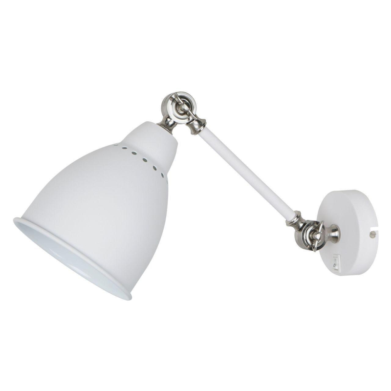 Спот Arte Lamp Braccio A2054AP-1WH в #REGION_NAME_DECLINE_PP#