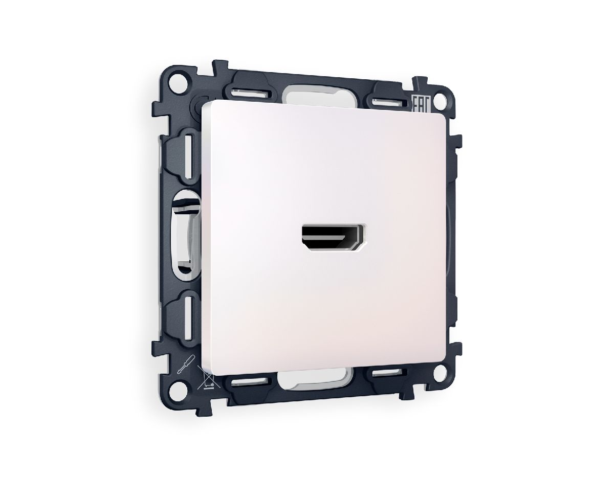 Комплект механизма розетки HDMI 2.0 40V/500mA 2.0GHz 5-18Gbit/s Ambrella Volt Alfa MA214010 в Санкт-Петербурге