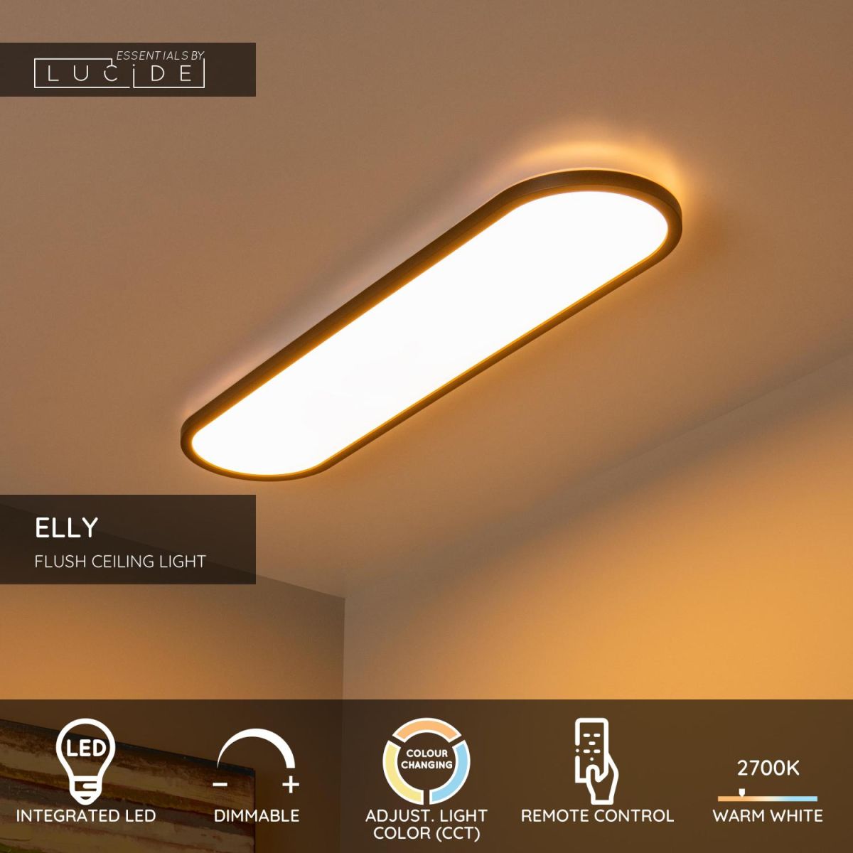 Потолочный светильник Lucide Elly 07121/36/30 в Санкт-Петербурге