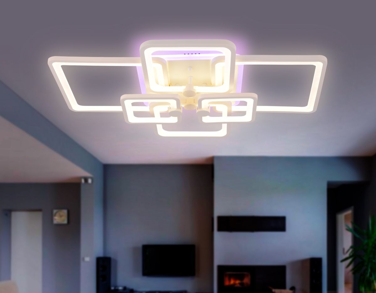 Потолочная люстра с пультом Ambrella Light Acrylica Original FA5306 в Санкт-Петербурге