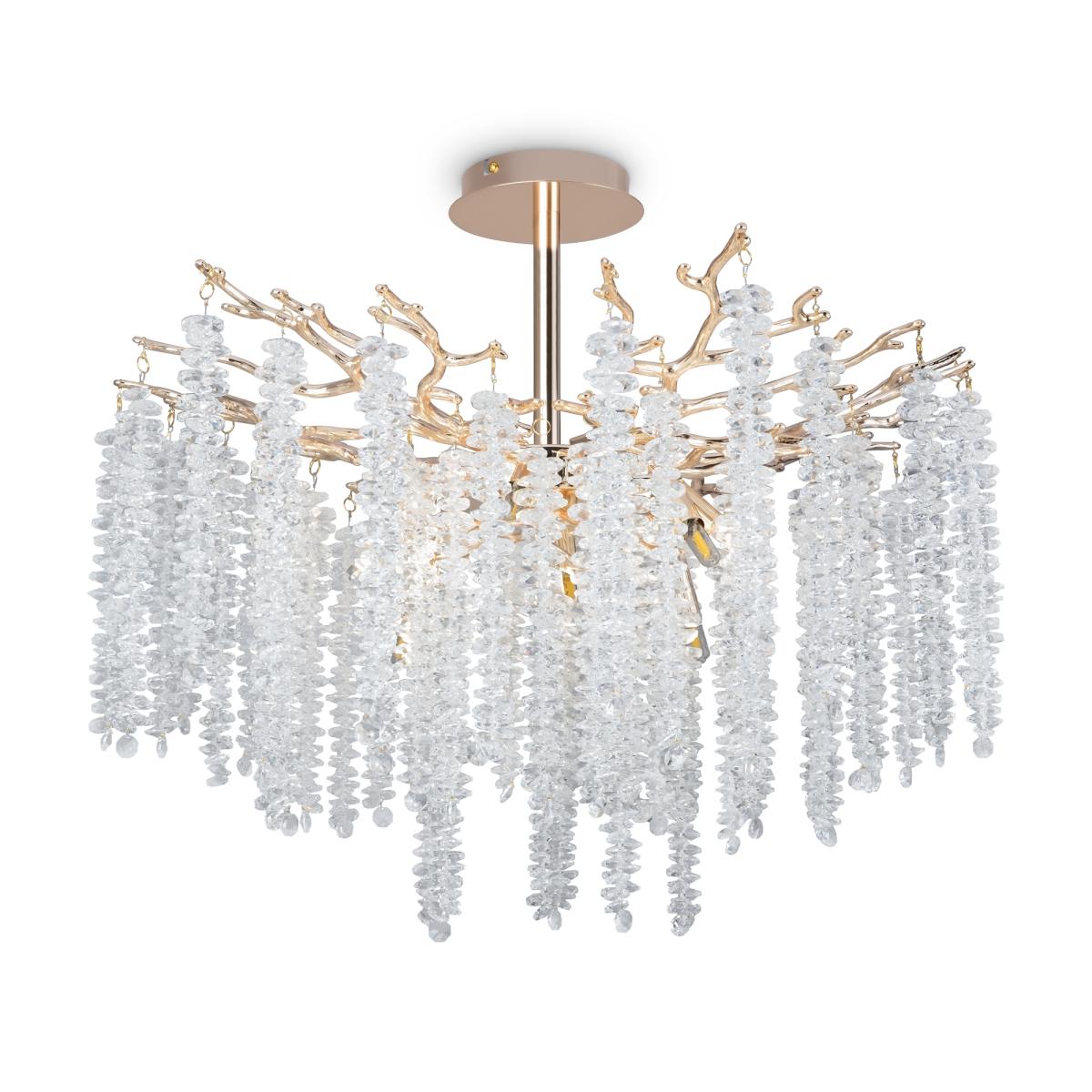 Люстра на штанге Freya Mineral FR1010CL-08G в #REGION_NAME_DECLINE_PP#