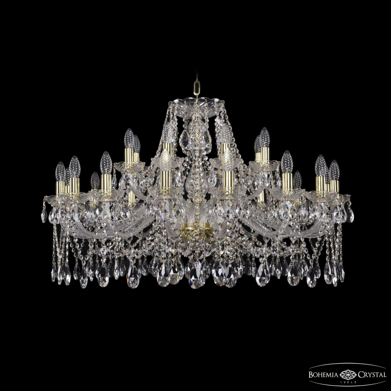 Подвесная люстра Bohemia Ivele Crystal 1413/16+8/360 G в #REGION_NAME_DECLINE_PP#