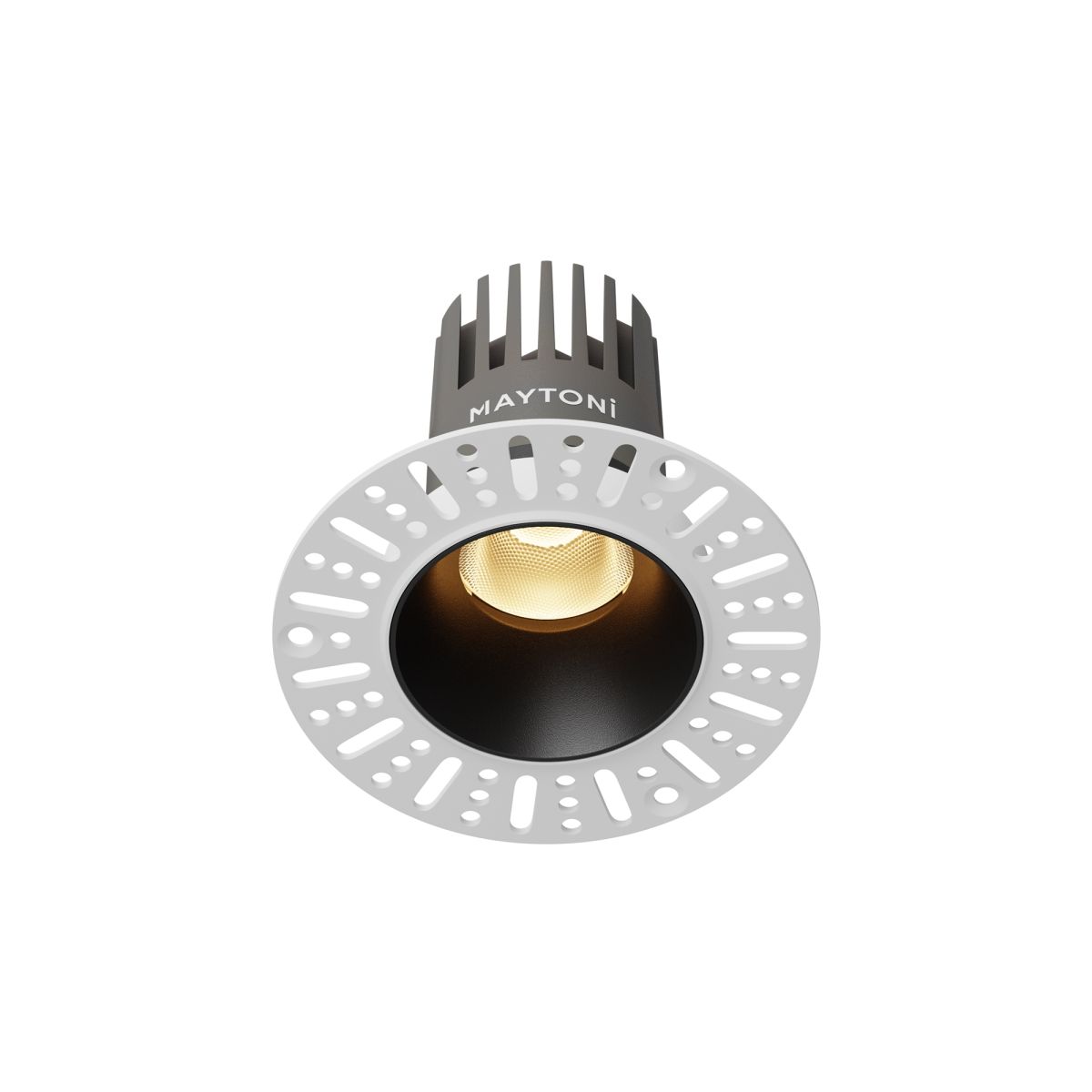 Встраиваемый светильник Maytoni Technical Dip DL124-10W-2.7K-TRS-B в Санкт-Петербурге