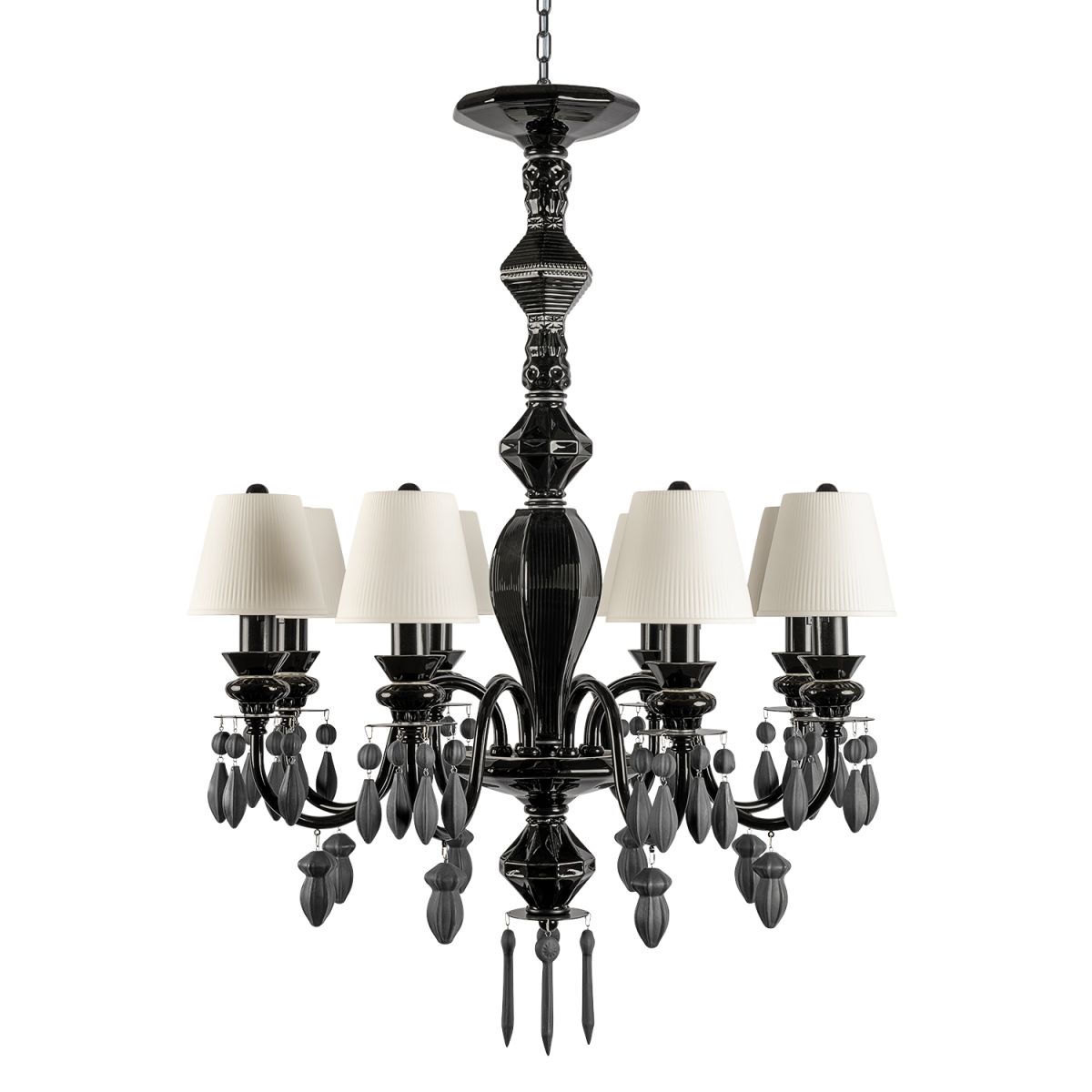 Подвесная люстра Loft IT Grace 10203/8 Black в Санкт-Петербурге