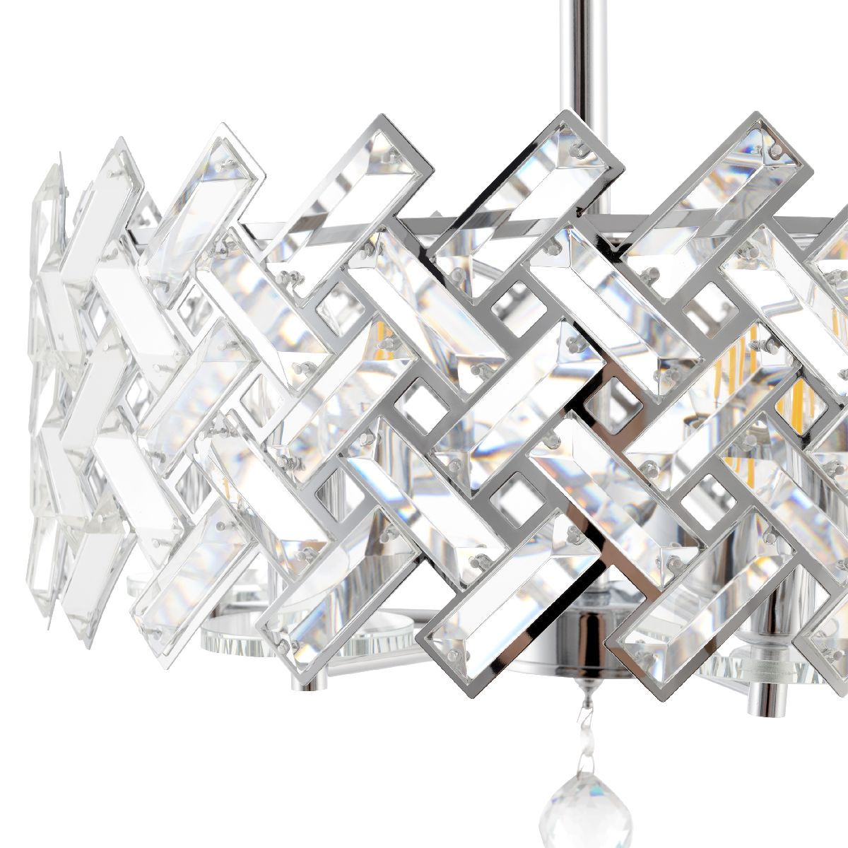 Люстра на штанге Arte Milano Sorrento 377019/5/300/390 CR в #REGION_NAME_DECLINE_PP#