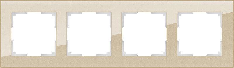Рамка Werkel Favorit на 4 поста шампань WL01-Frame-04 4690389122989 в #REGION_NAME_DECLINE_PP#