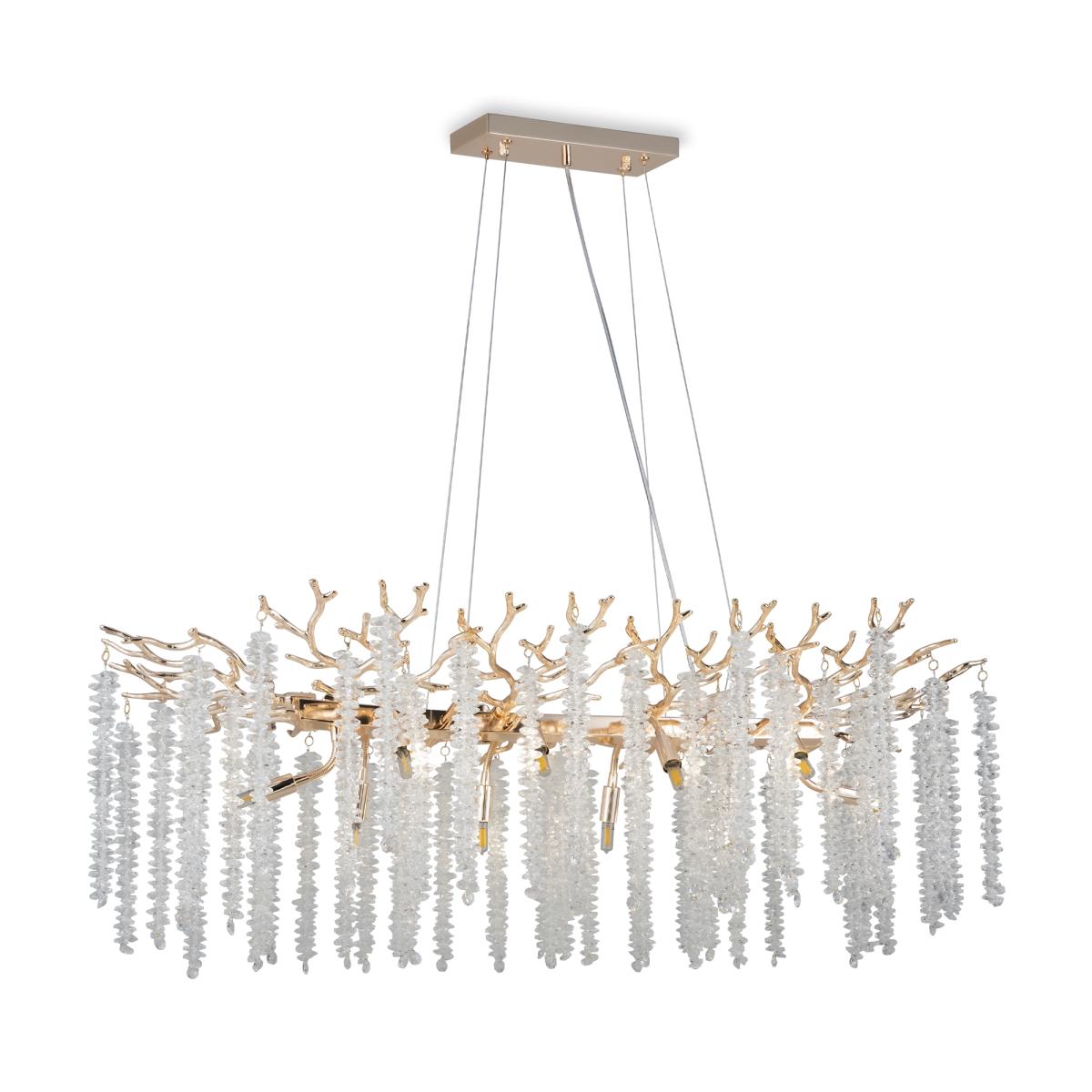 Подвесная люстра Freya Mineral FR1010PL-10G1 в #REGION_NAME_DECLINE_PP#