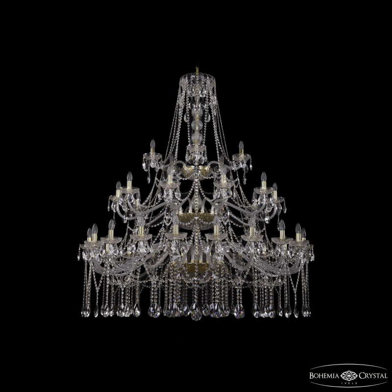 Подвесная люстра Bohemia Ivele Crystal 1413/20+10+5/530/3d G в Санкт-Петербурге