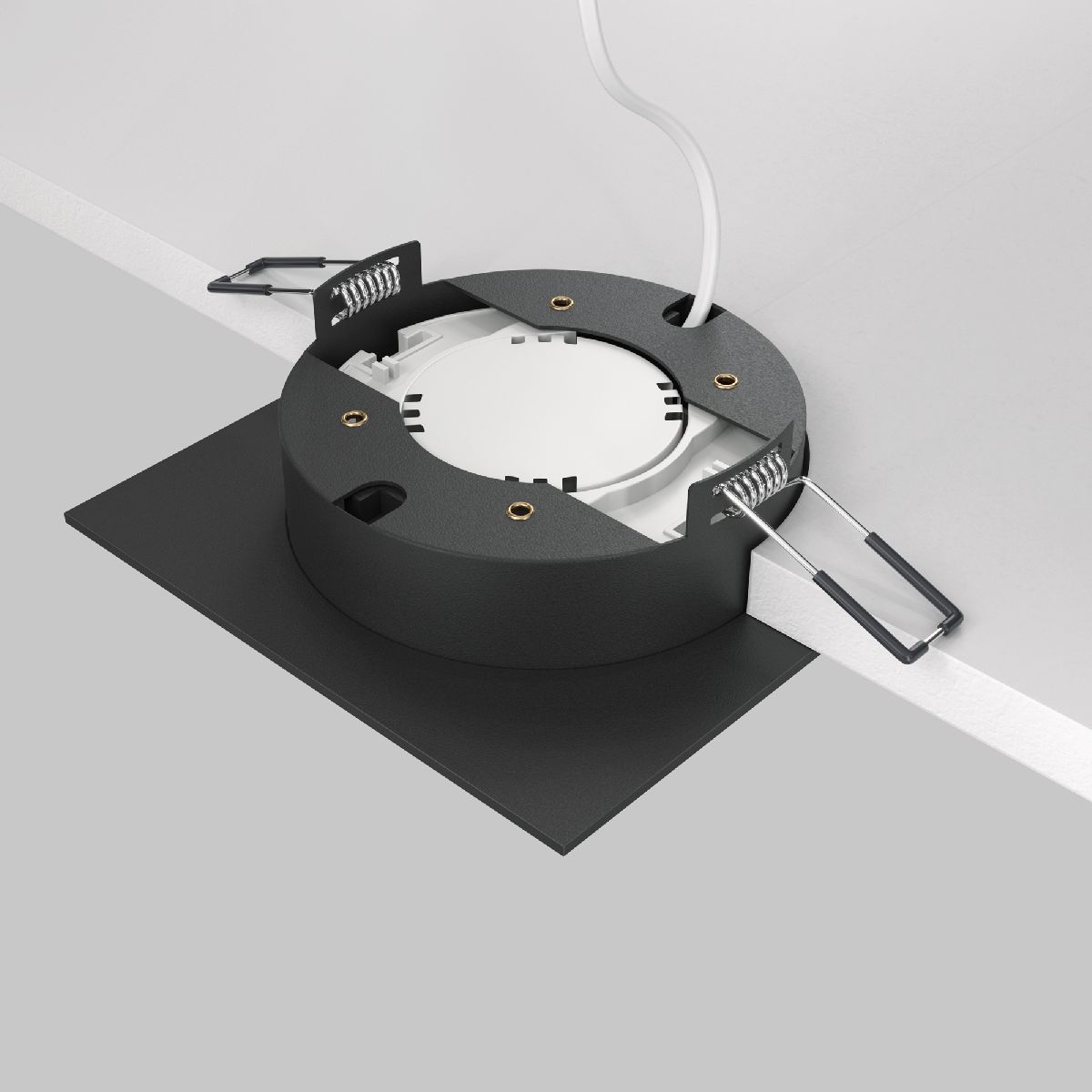 Встраиваемый светильник Maytoni Technical Hoop DL086-GX53-SQ-B в Санкт-Петербурге