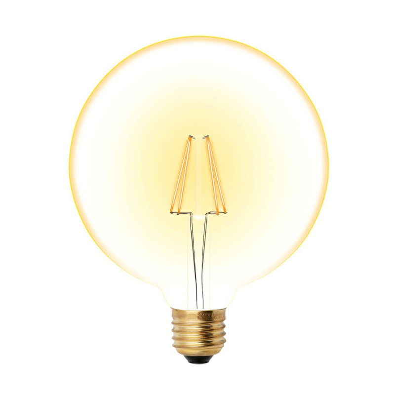 Лампа светодиодная филаментная (UL-00002358) Uniel E27 8W 2250K прозрачная LED-G125-8W/GOLDEN/E27 GLV21GO в Санкт-Петербурге