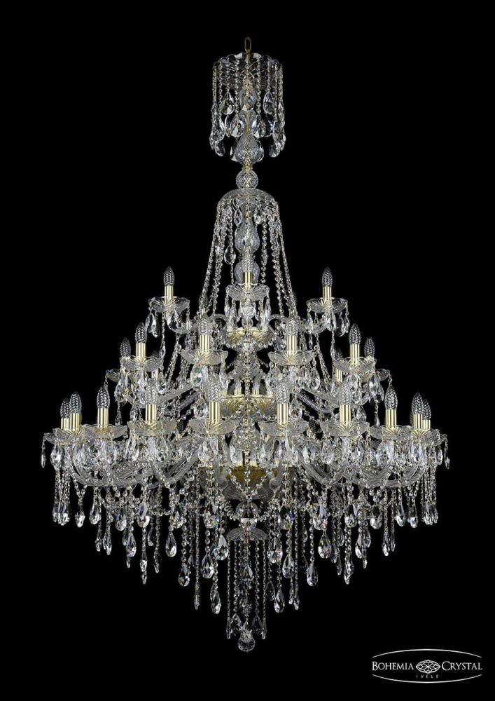 Подвесная люстра Bohemia Ivele 1415/20+10+5/400/XL-180/3d/G в Санкт-Петербурге