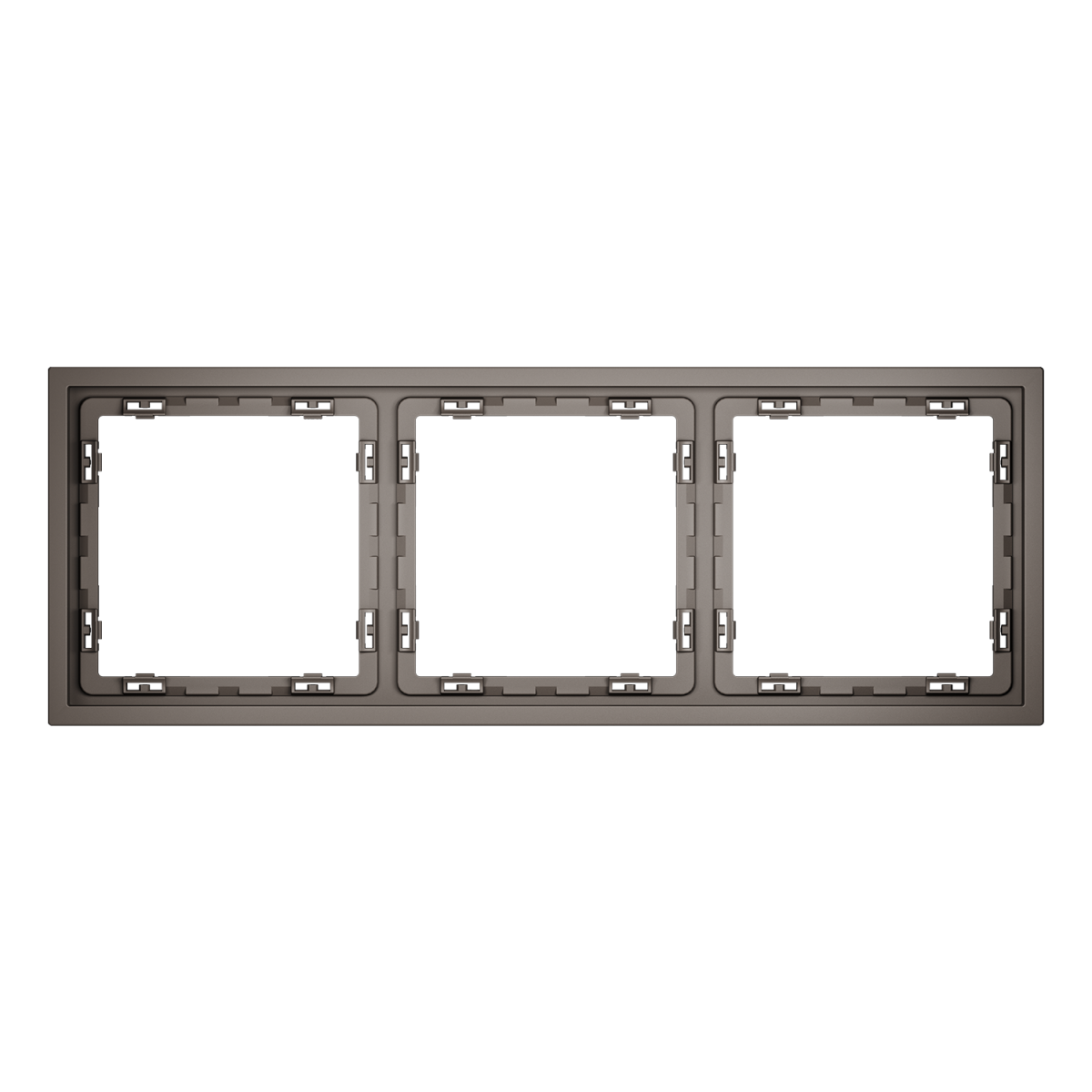 Рамка пластиковая Voltum S70 на 3 пост, (капучино) VLS100314 в #REGION_NAME_DECLINE_PP#