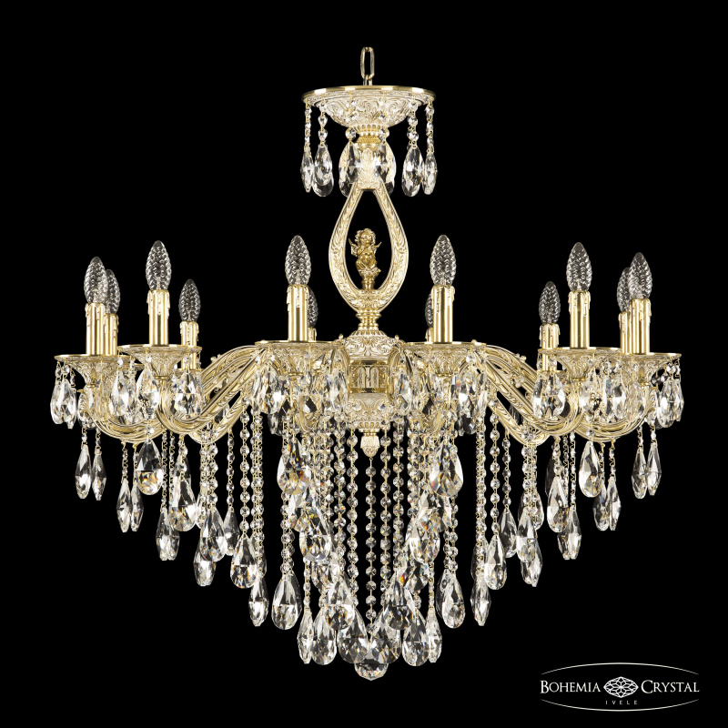 Подвесная люстра Bohemia Ivele Crystal Florence 71402/12/300 B GW FA3B в Санкт-Петербурге