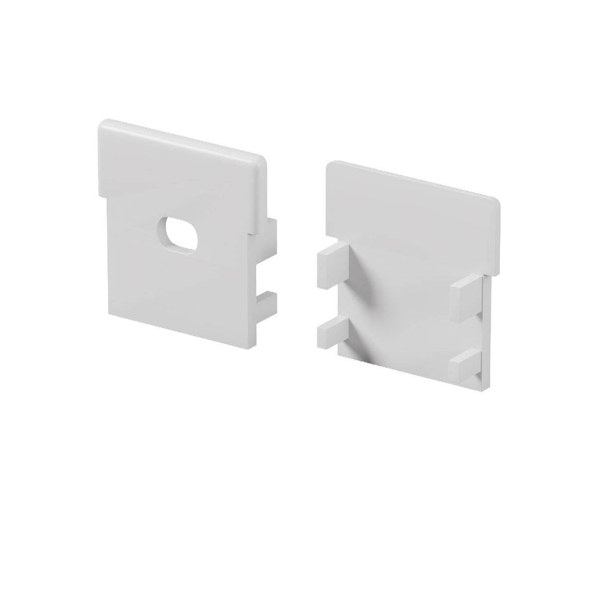 Комплект заглушек для профиля 26×26 2шт Maytoni Led Strip ALM-2626-EC 642060 в Санкт-Петербурге