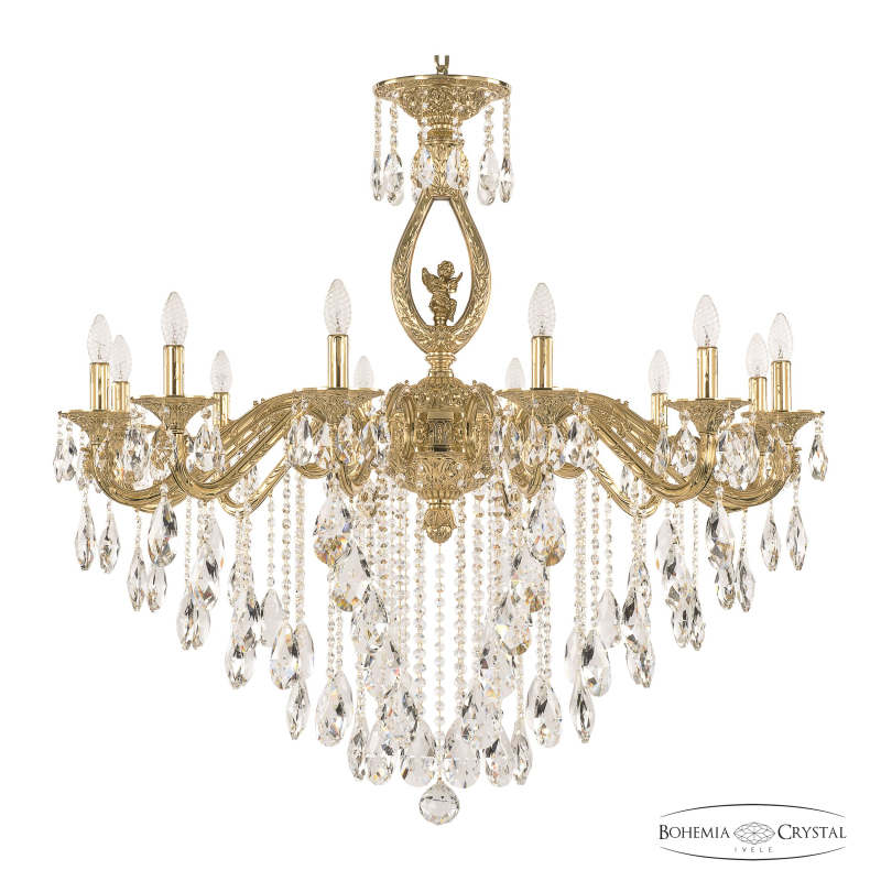 Подвесная люстра Bohemia Ivele Crystal Florence 71402/12/360 B G FA1B в Санкт-Петербурге