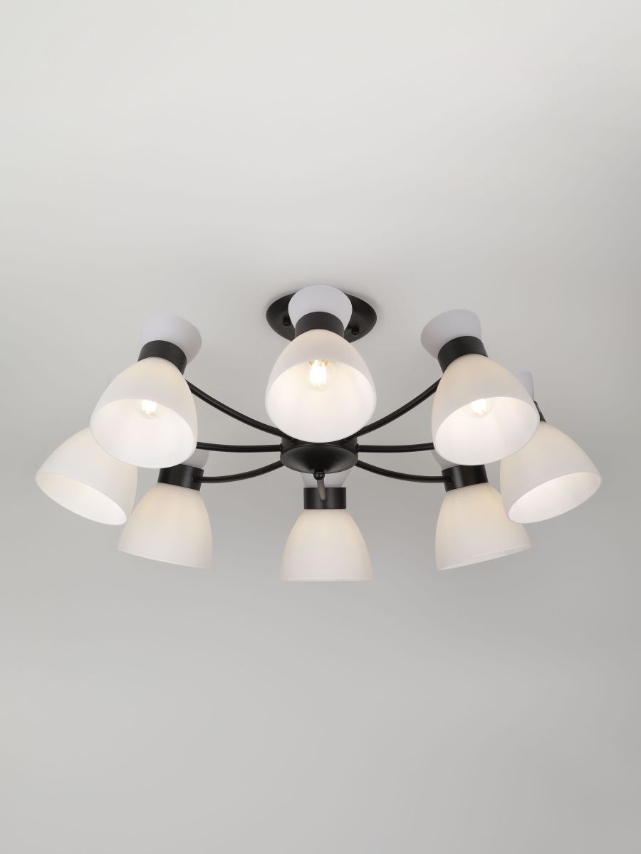 Люстра на штанге Rivoli Aemilia 9185-308 Б0069950 в #REGION_NAME_DECLINE_PP#