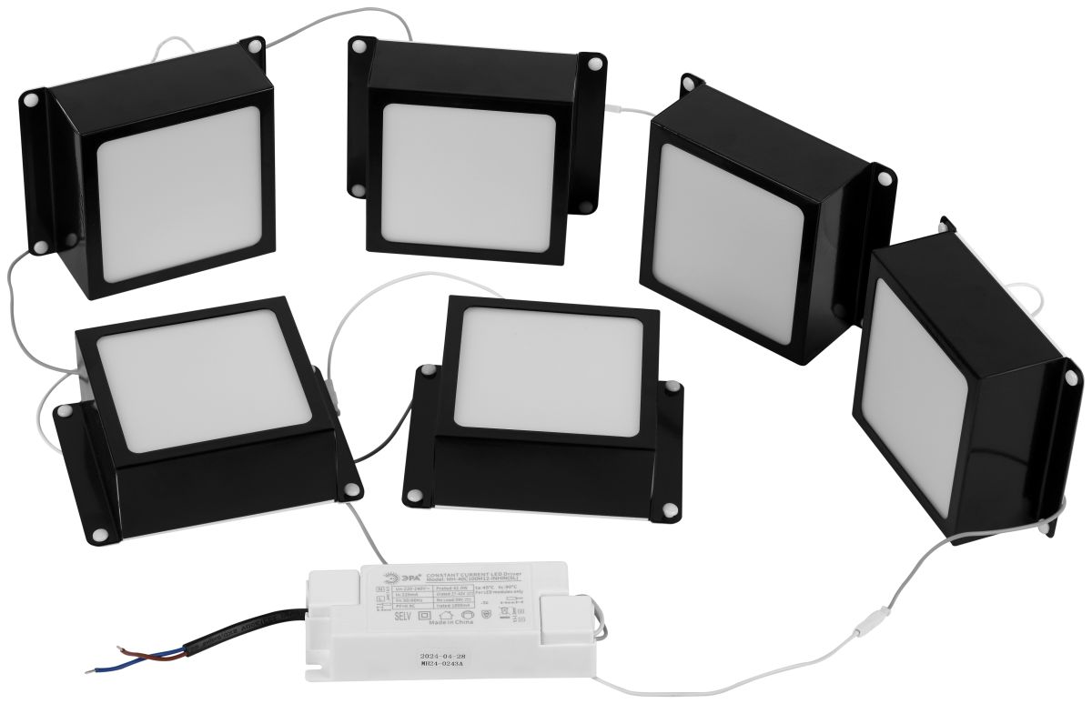 Встраиваемый светильник (комплект из 6 шт.) Эра SPO-646-3-5K-B6 Б0063082 в #REGION_NAME_DECLINE_PP#