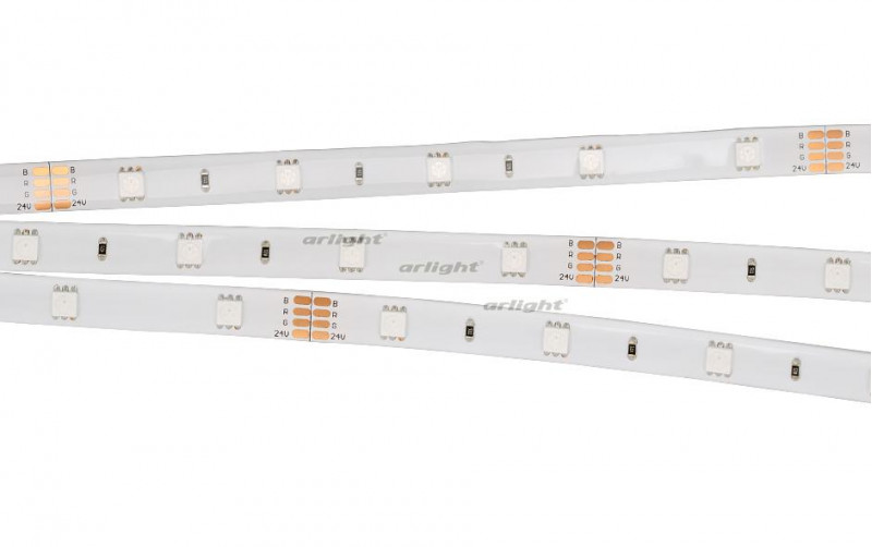 Светодиодная лента Arlight RTW 2-5000SE 24V RGB (5060, 150 LED, LUX) 021732 в Санкт-Петербурге