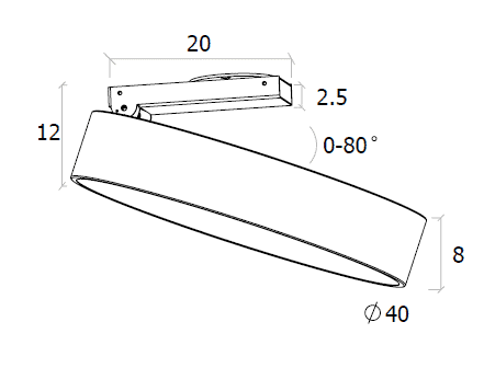 Спот DesignLed UF034-40-WH-NW 003007 в Санкт-Петербурге