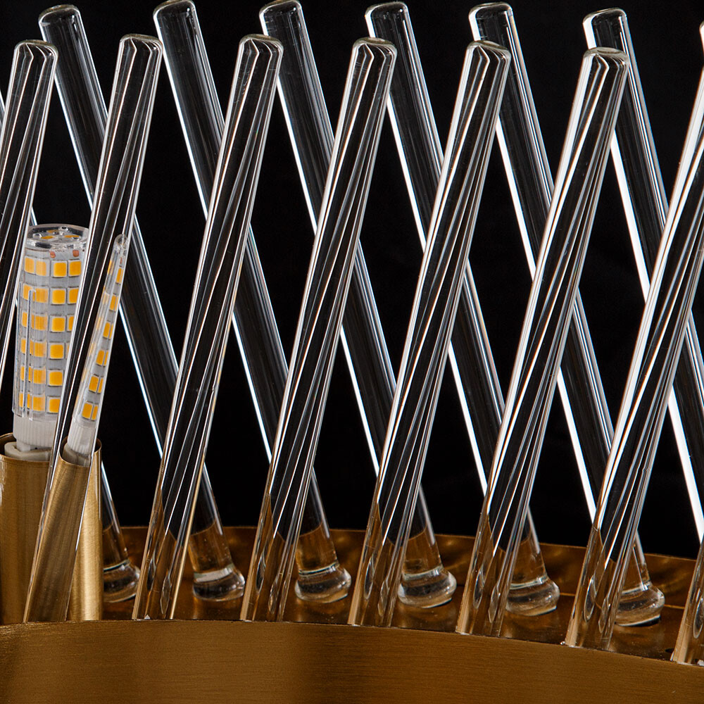 Подвесная люстра Arte Lamp Acapulco A1073LM-12PB в Санкт-Петербурге