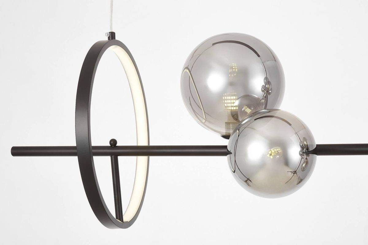 Подвесной светильник Lumina Deco LDP 7033-10 BK+GY в Санкт-Петербурге