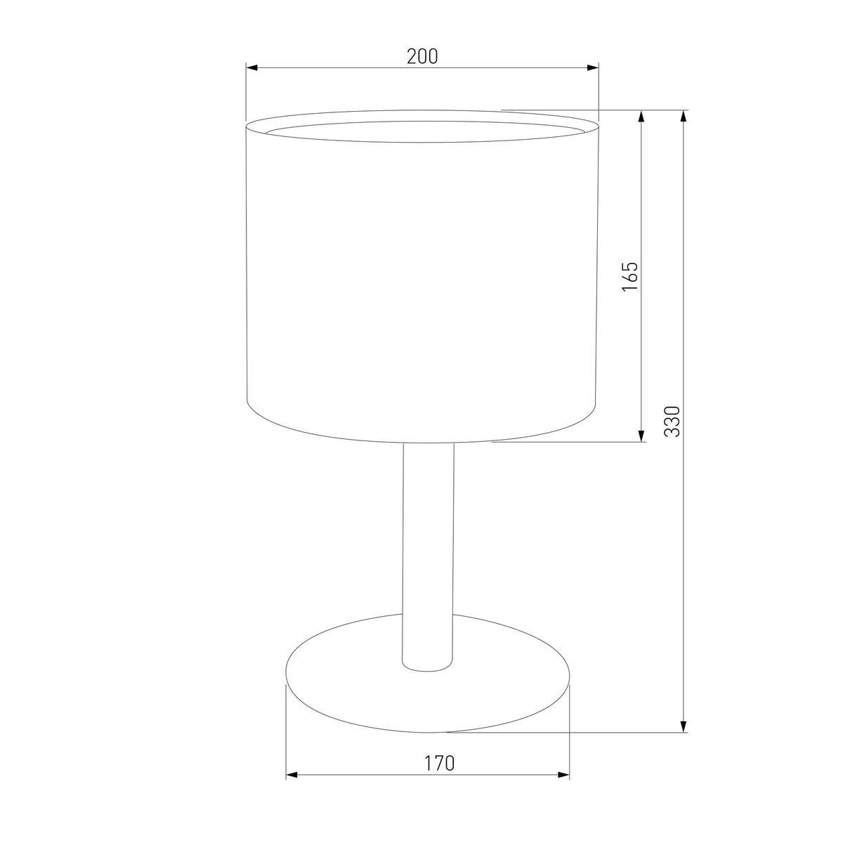 Настольная лампа TK Lighting 5219 Deva Graphite в Санкт-Петербурге